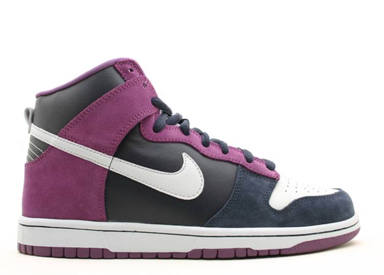 Dunk High Dark Obsidian Metallic Platinum (WORN)