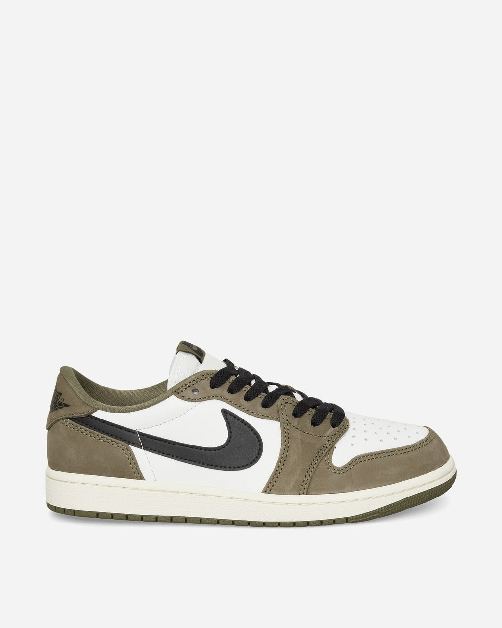 Air Jordan 1 Low OG Sneakers Medium Olive / Summit White