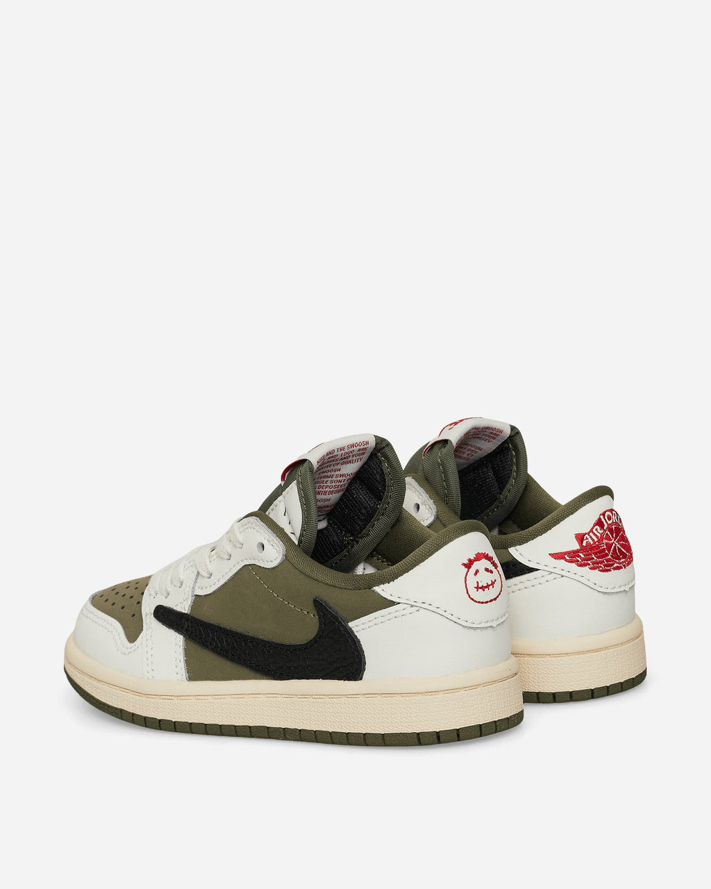 Travis Scott Air Jordan 1 Low (PS) Sneakers Medium Olive