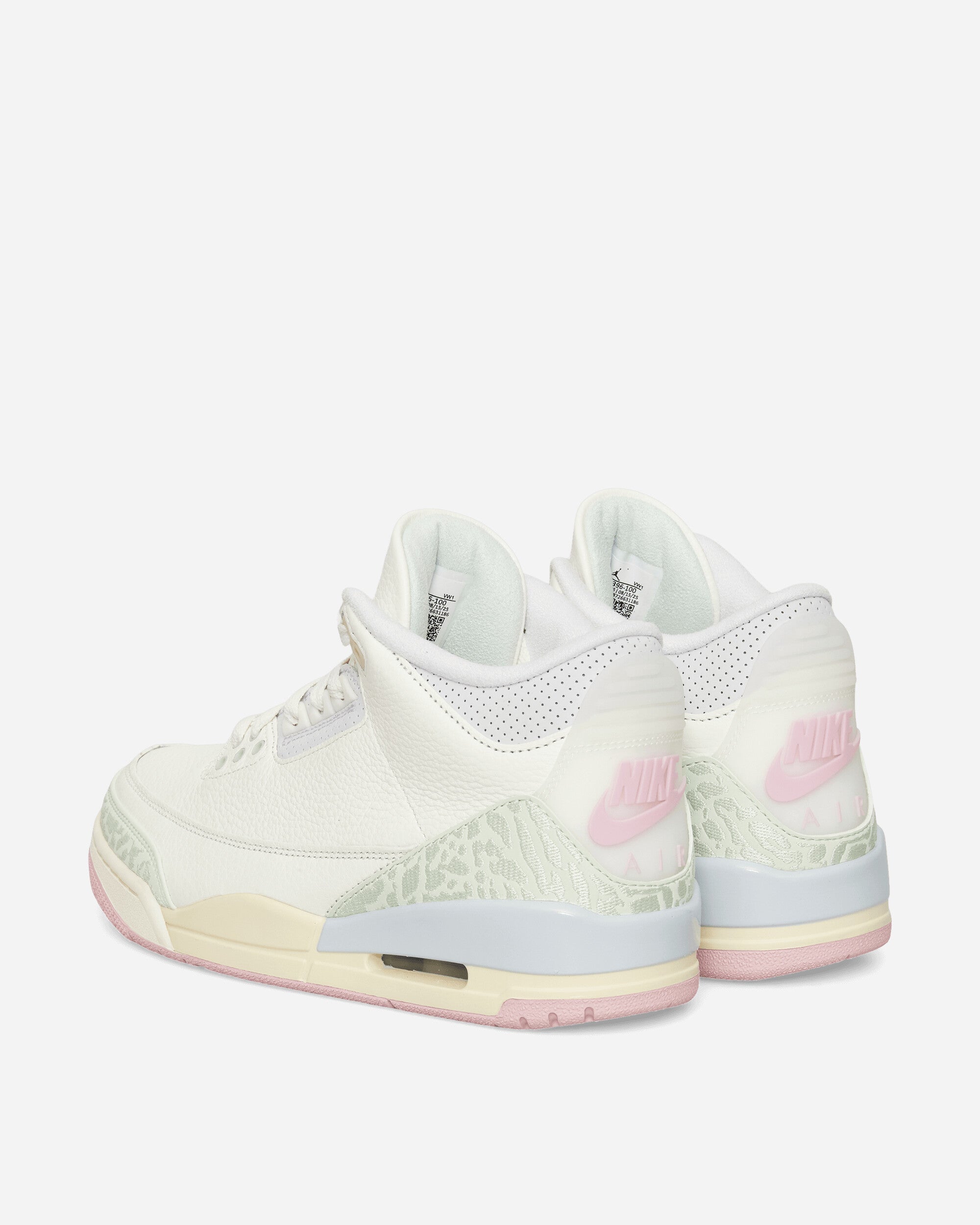 Air Jordan 3 Retro Sneakers Sail / Jade Aura