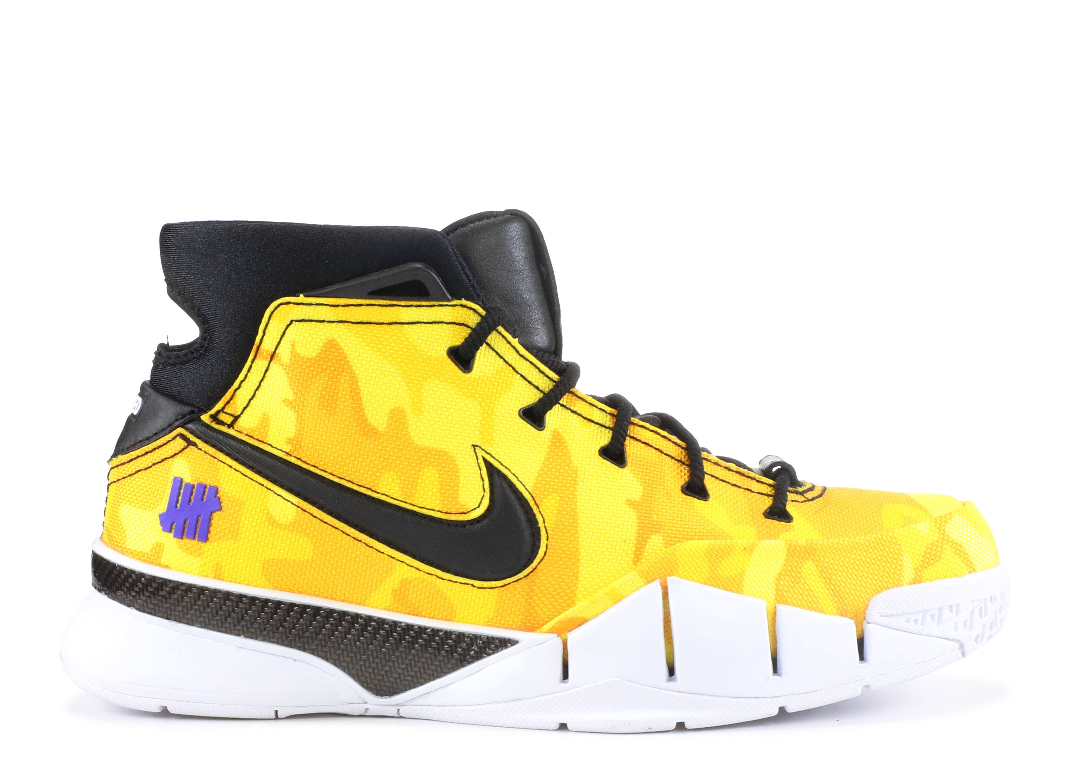 Kobe 1 Protro Undefeated Yellow Camo (La Brea)