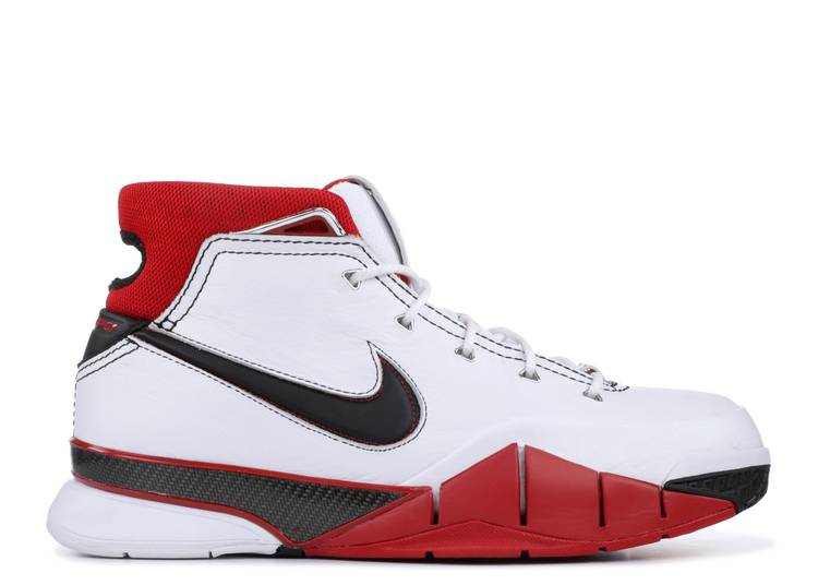 Kobe 1 Protro White Black Red (All Star)