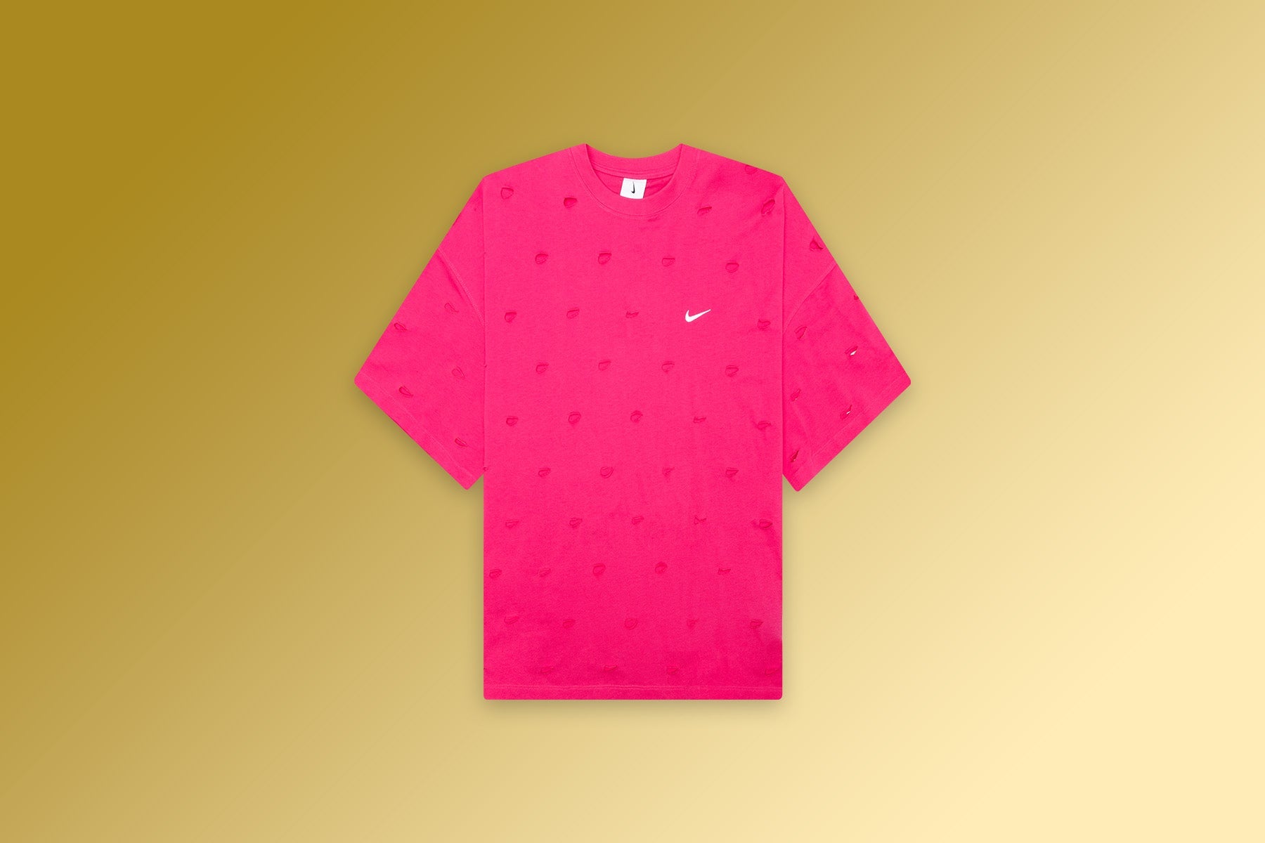 Jacquemus NRG HE Swoosh Tee - Watermelon