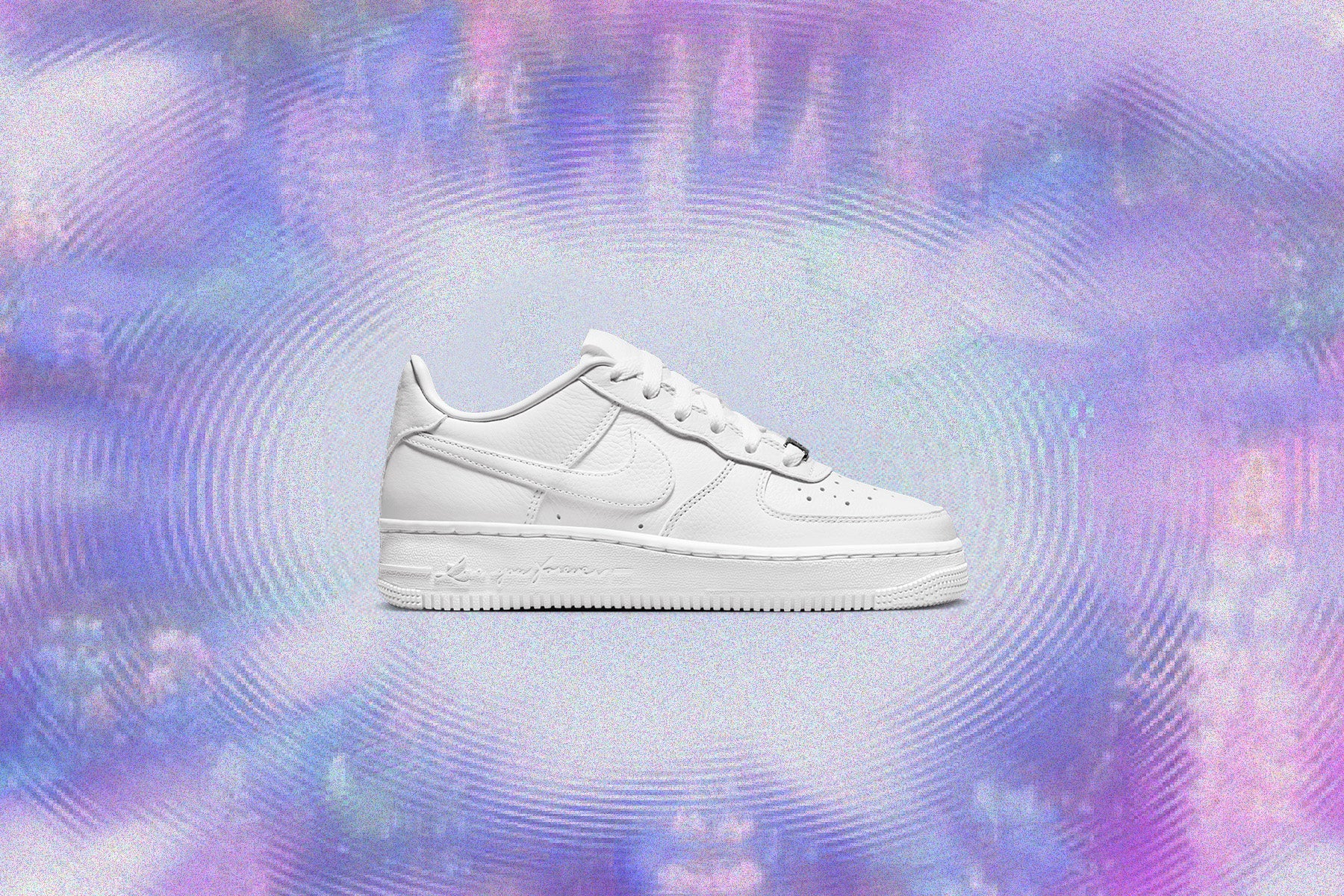 NOCTA Certified Lover Boy Air Force 1 Low (GS) - White/White
