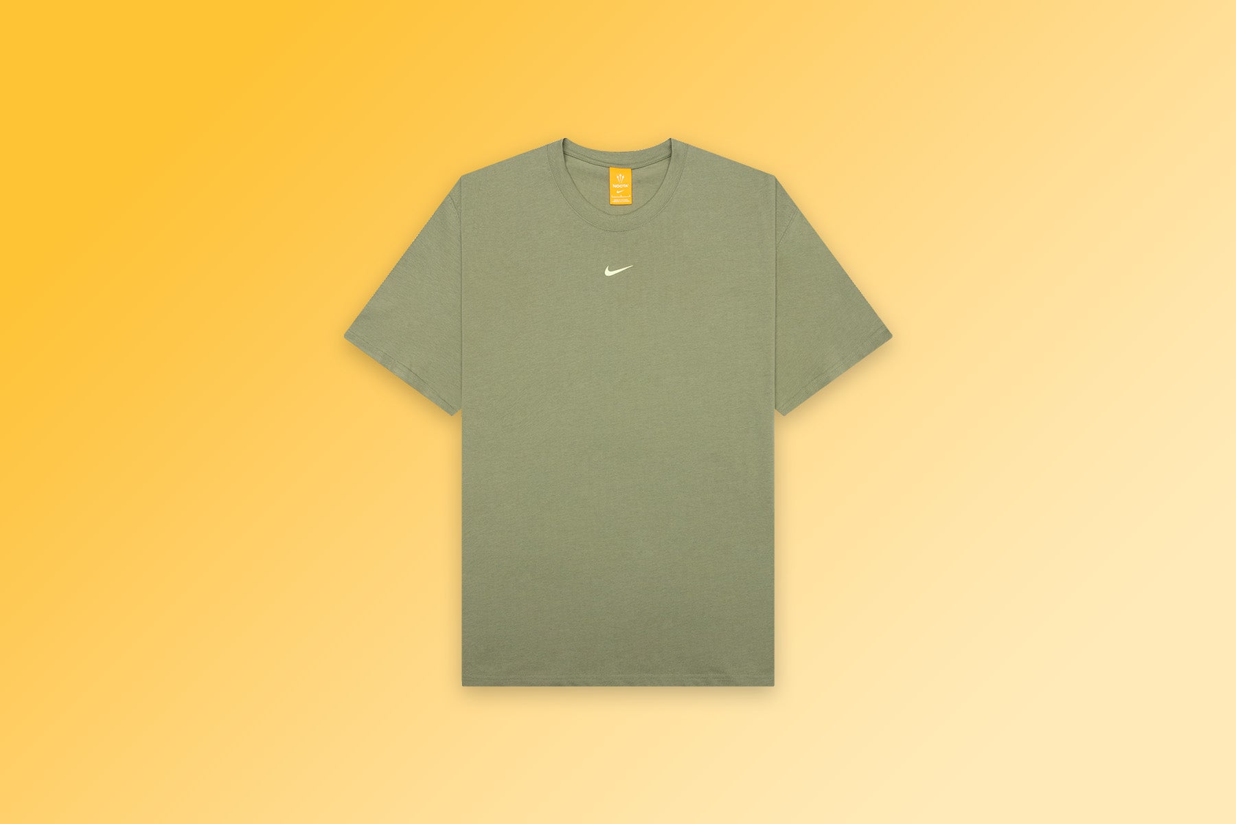 NOCTA NRG Cs Tee S/S - Oil Green/Light Liquid Lime