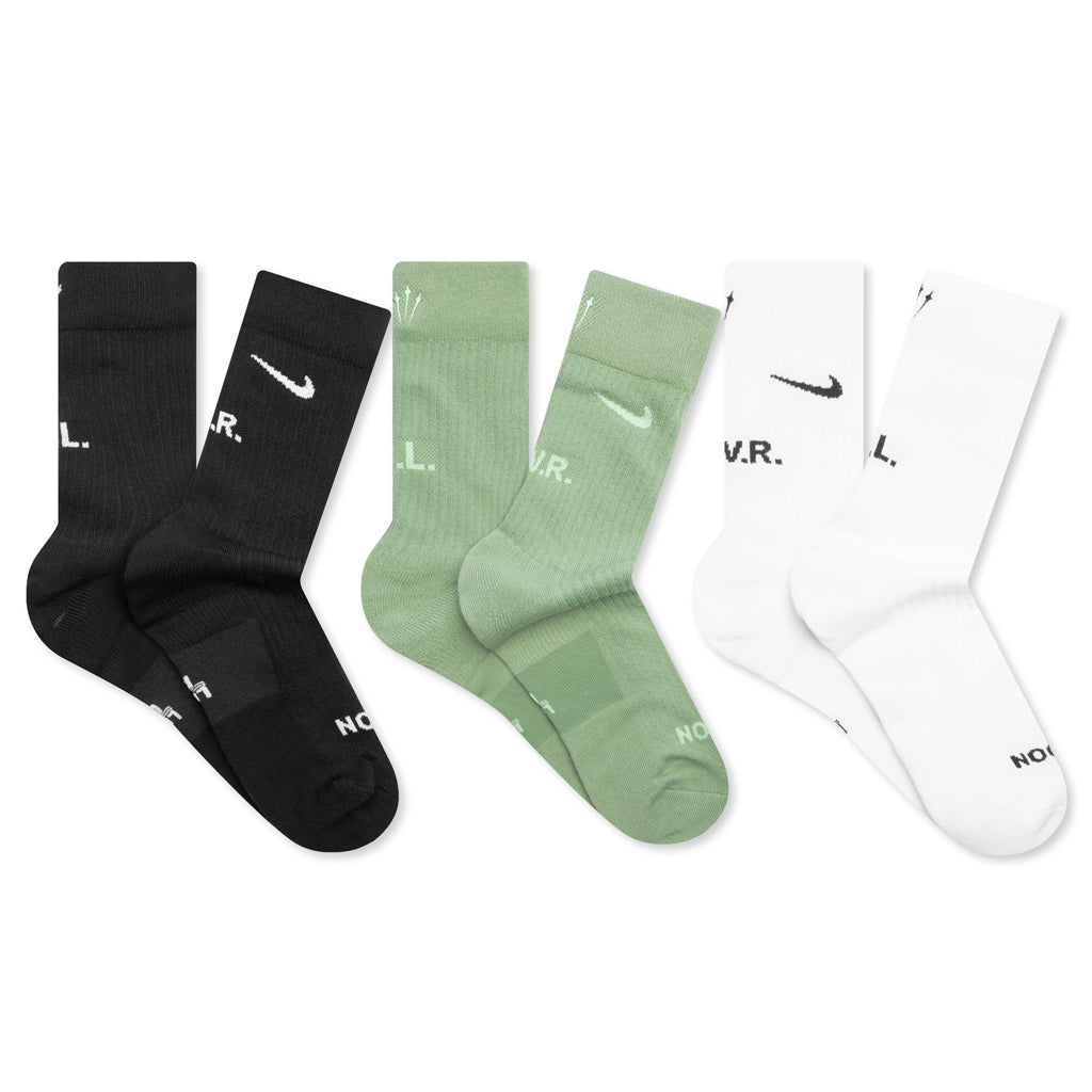 Nocta NRG SNKR Sox Crew 3PR - Multi Color