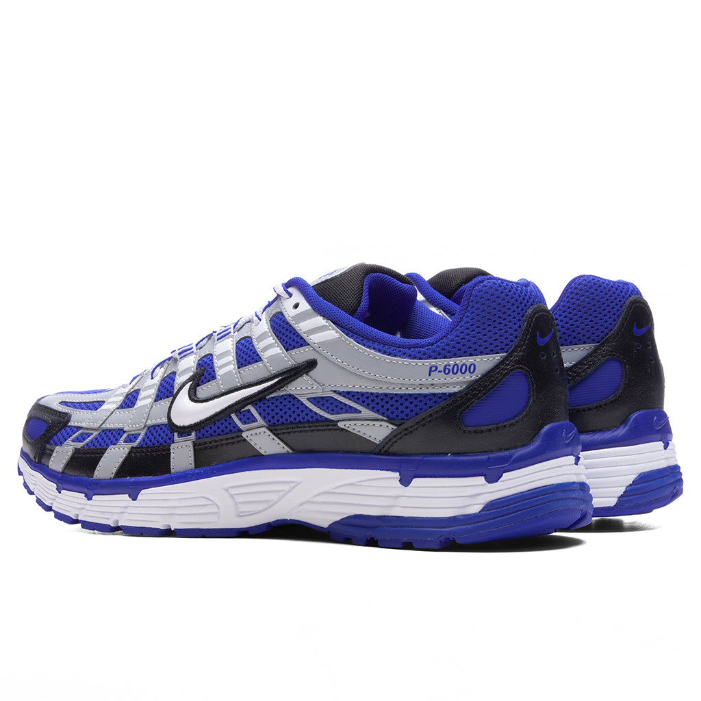 P - 6000 - Racer Blue/White/Black/Flat Silver