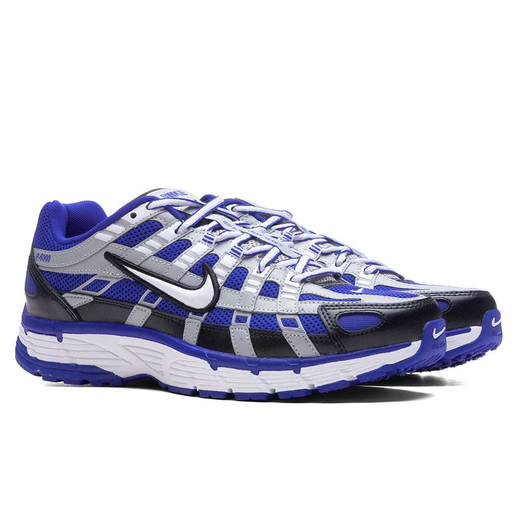 P - 6000 - Racer Blue/White/Black/Flat Silver
