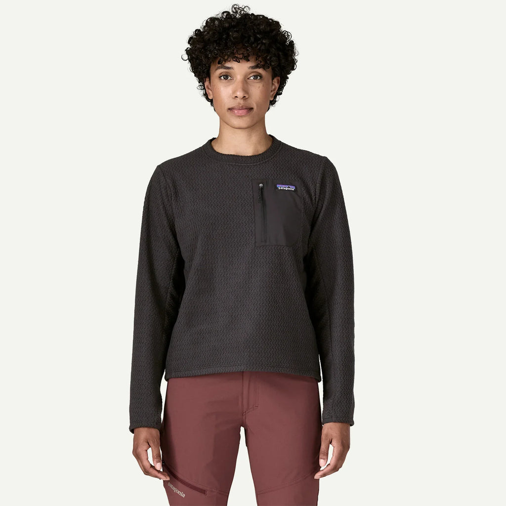 Women's R1® Air Fleece Crewneck in Black
