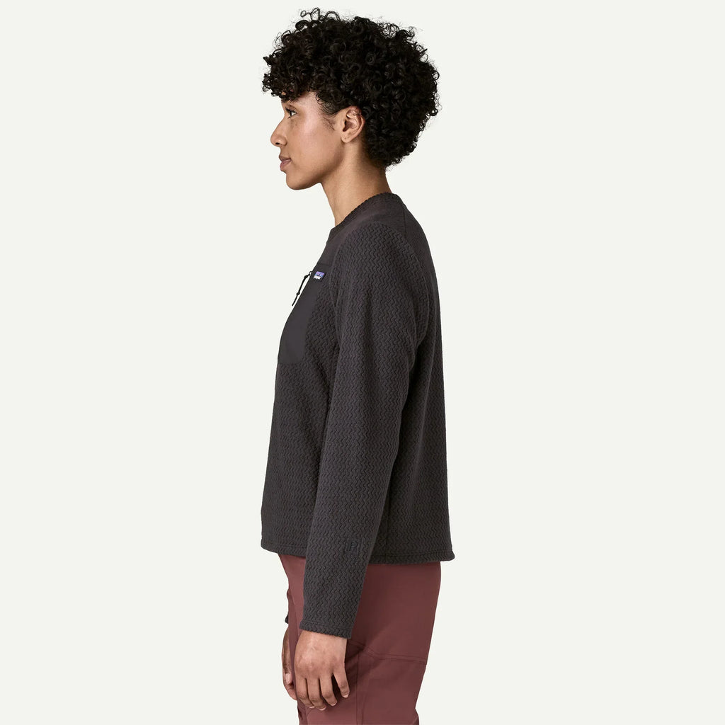 Women's R1® Air Fleece Crewneck in Black