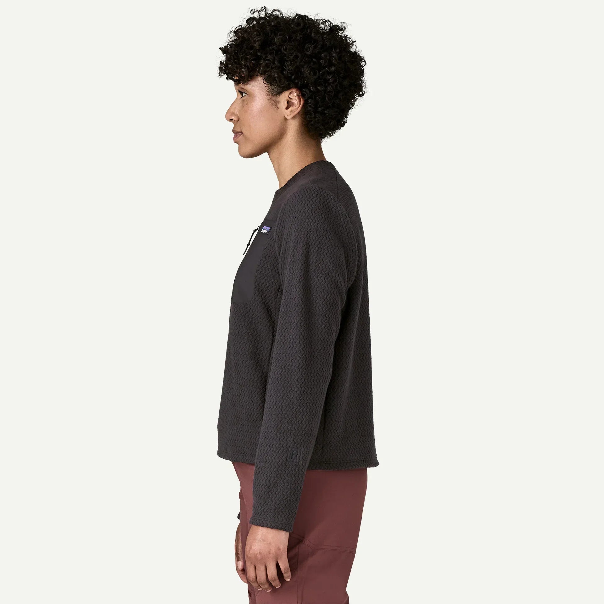 Women's R1® Air Fleece Crewneck in Black