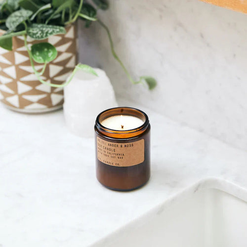 7.2oz Amber & Moss Standard Candle