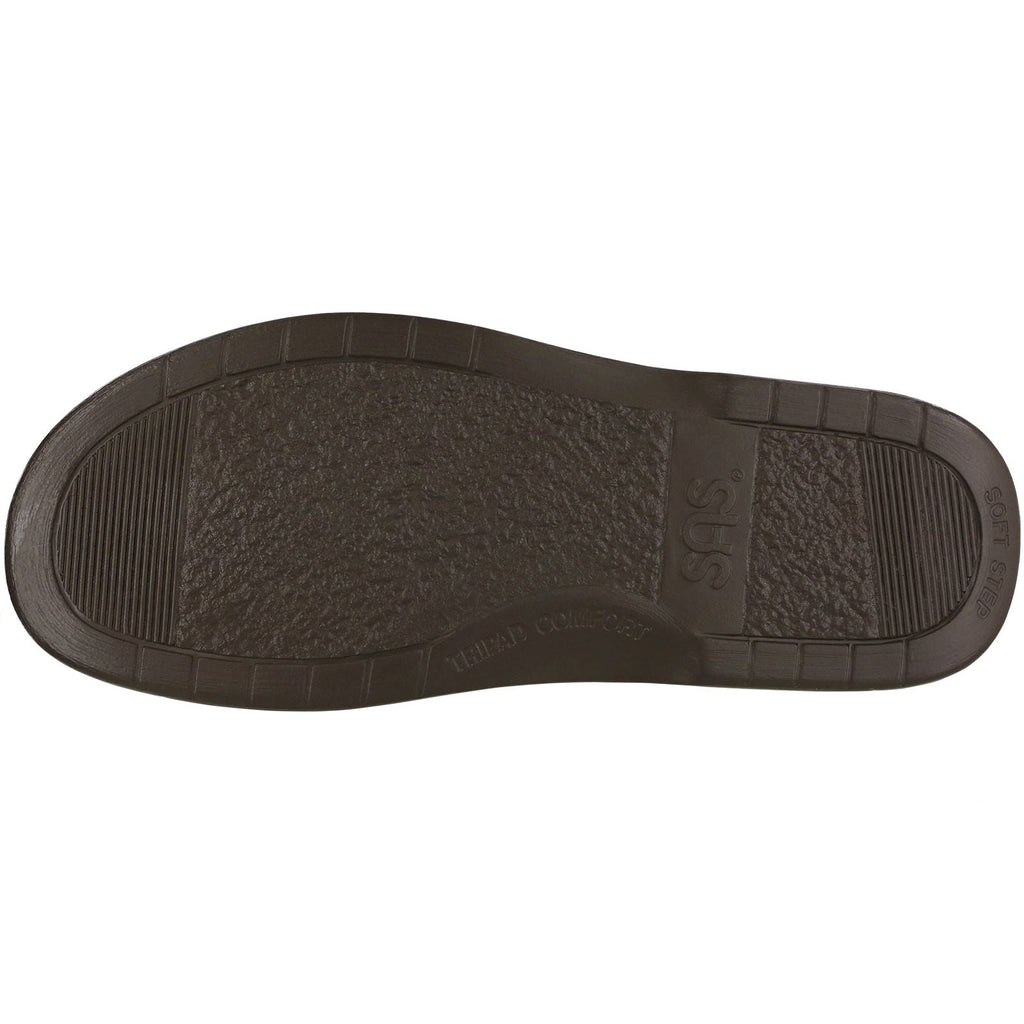 Men's Side Gore Slip On Loafer in Brown