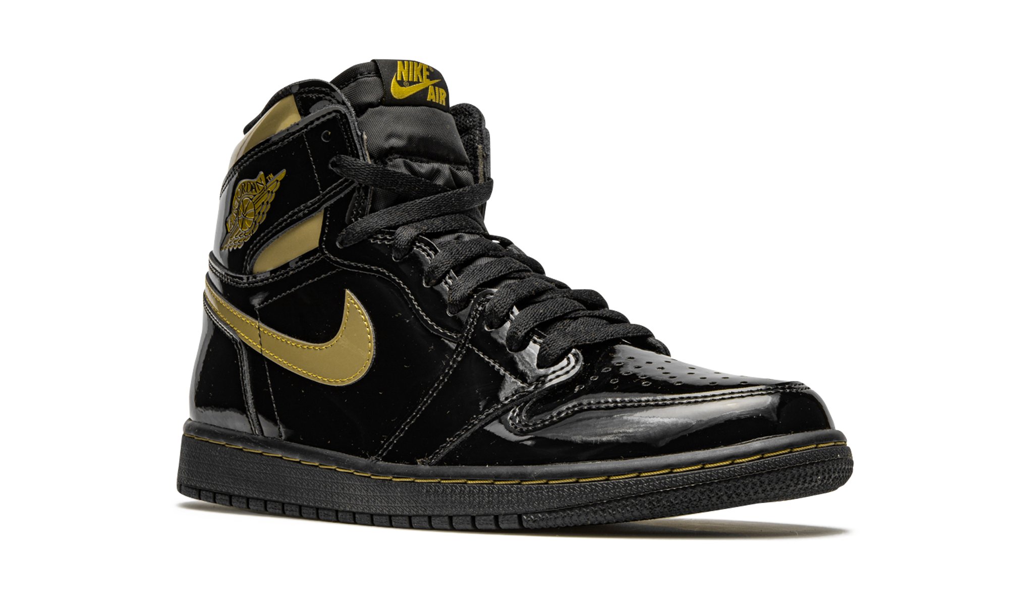 1 Retro High OG "Black Metallic Gold" 555088 032