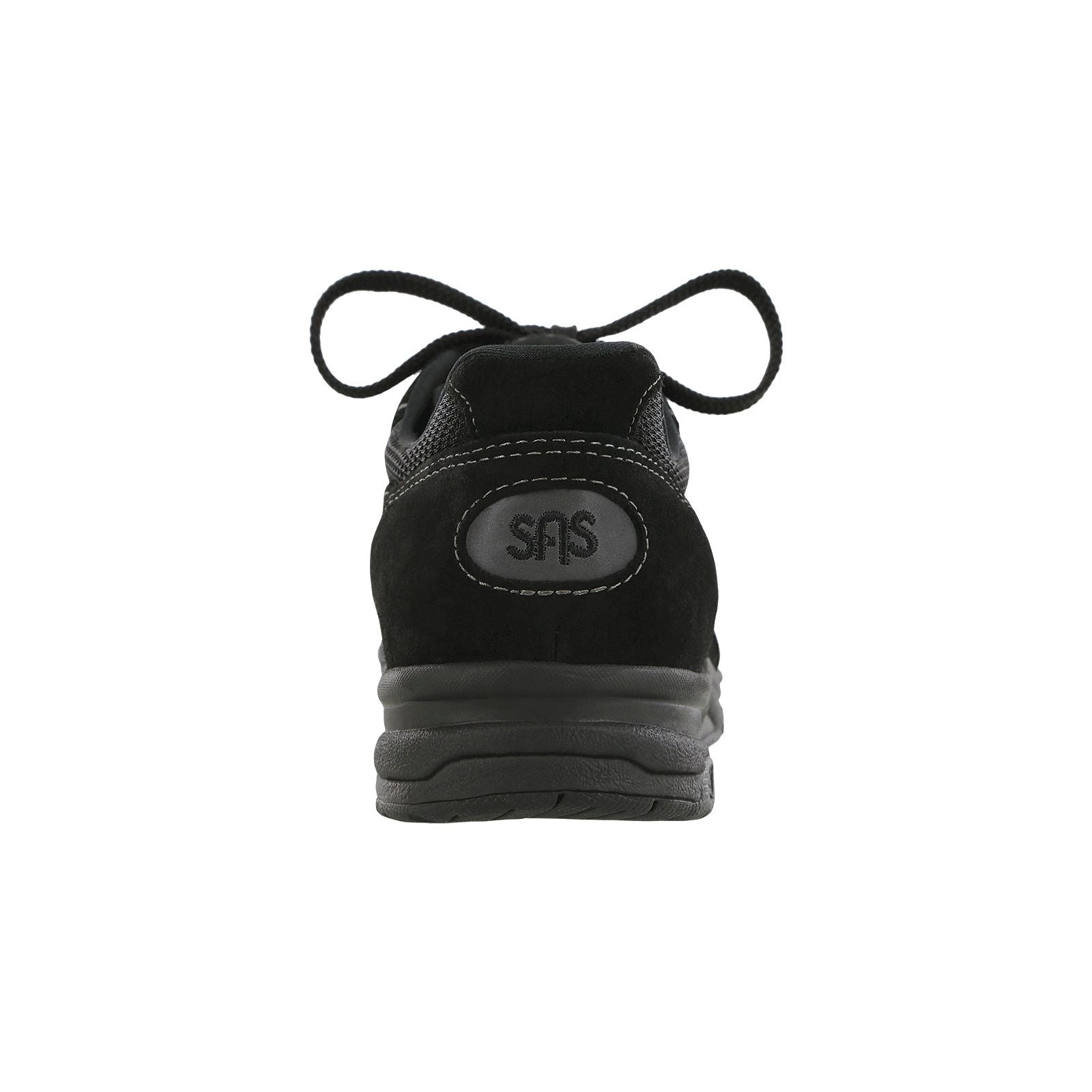 Women's Tour Mesh Lace Up Sneaker Mesh in Black