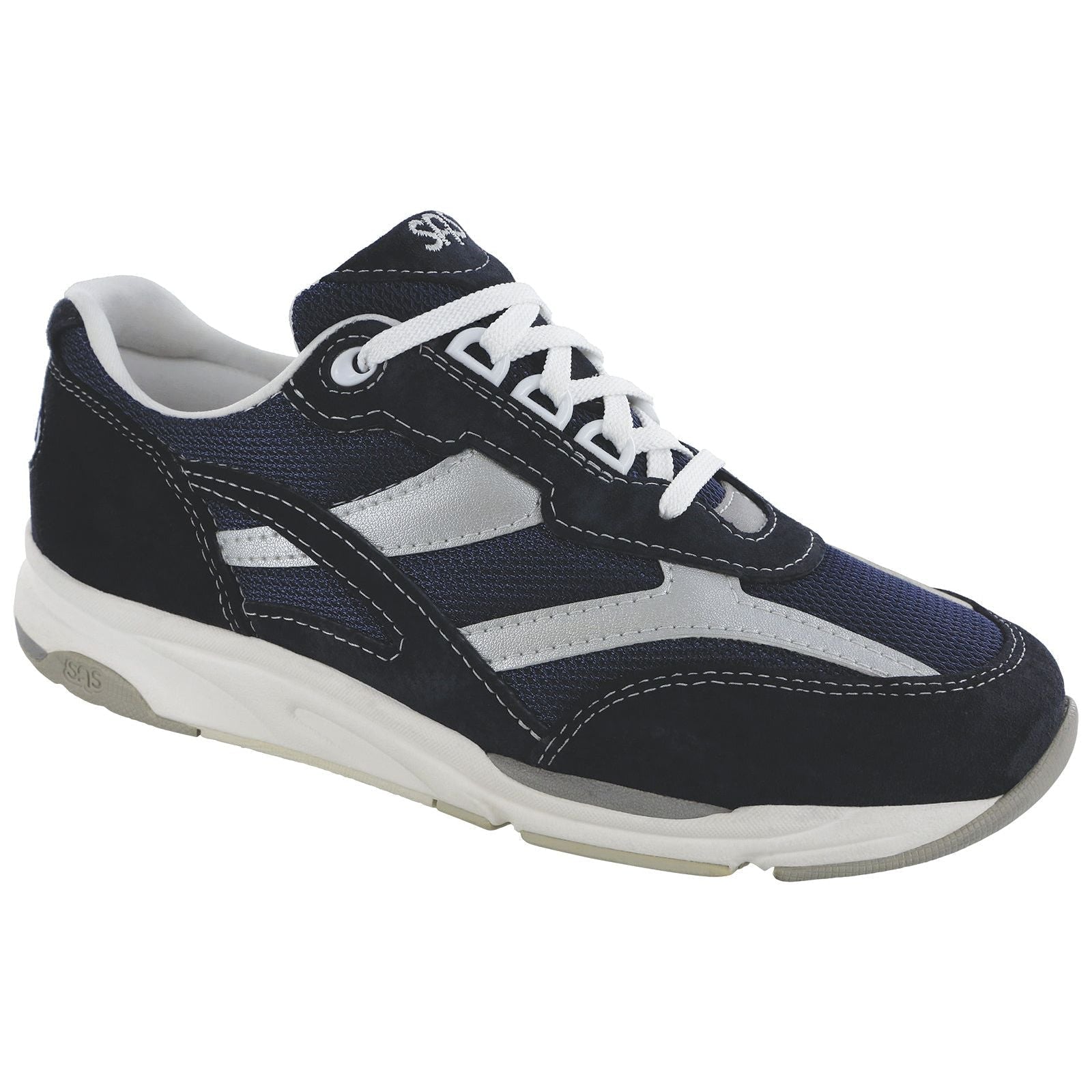 Women's Tour Mesh Lace Up Sneaker in Blue