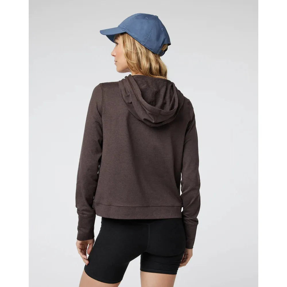 Women's Halo Essential Hoodie in Java Heather
