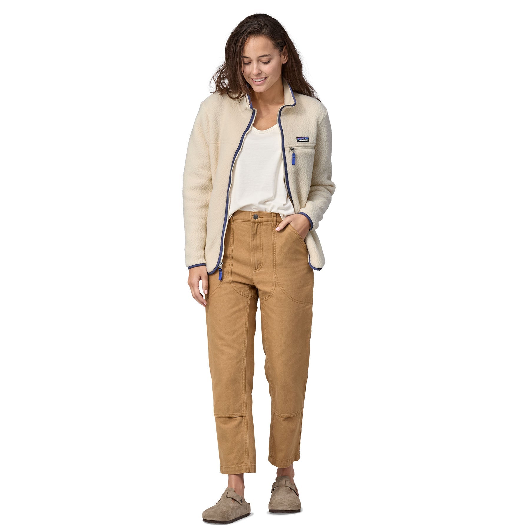 Women's Retro Pile Fleece Jacket