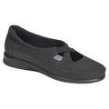 Women's Crissy Slip On Loafer in Nero Wide