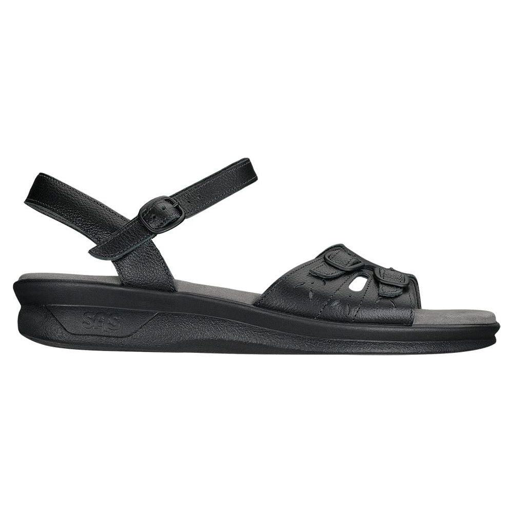 Women's Duo Quarter Strap in Black Wide