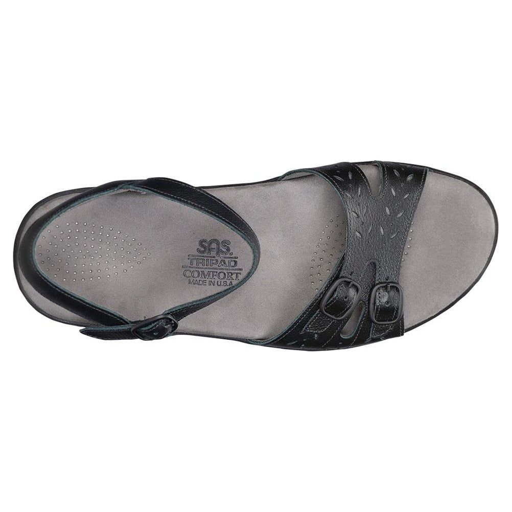 Women's Duo Quarter Strap in Black Wide