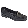 Women's Metro Slip-On Loafer in Patent Black Wide