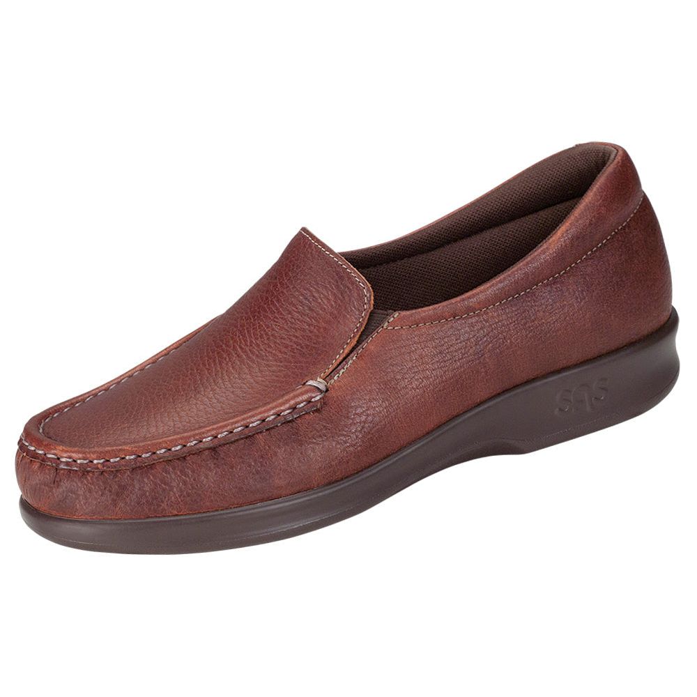 Women's Twin Slip On Loafer in Mulch