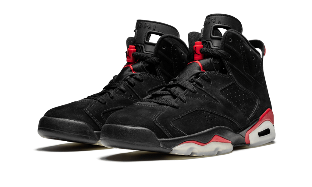 6 Retro "BLACK / VARSITY RED" 384664 061