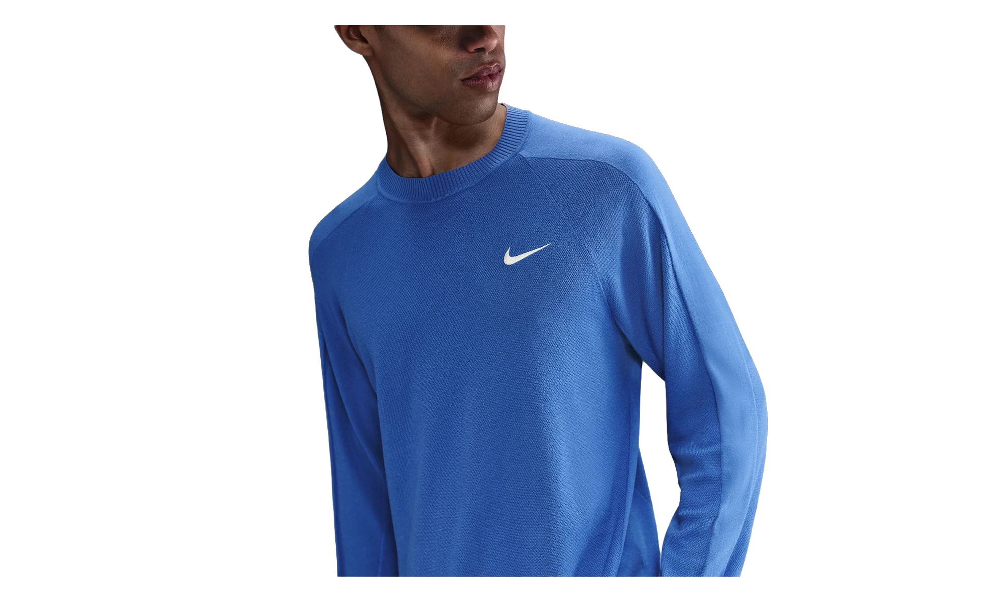 Tour Sweater Knit Crew "Comet Blue / Pale Ivory" FQ8832 411