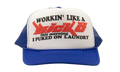 Trucker Cap "Royal Blue / White" SCK XACC 0014