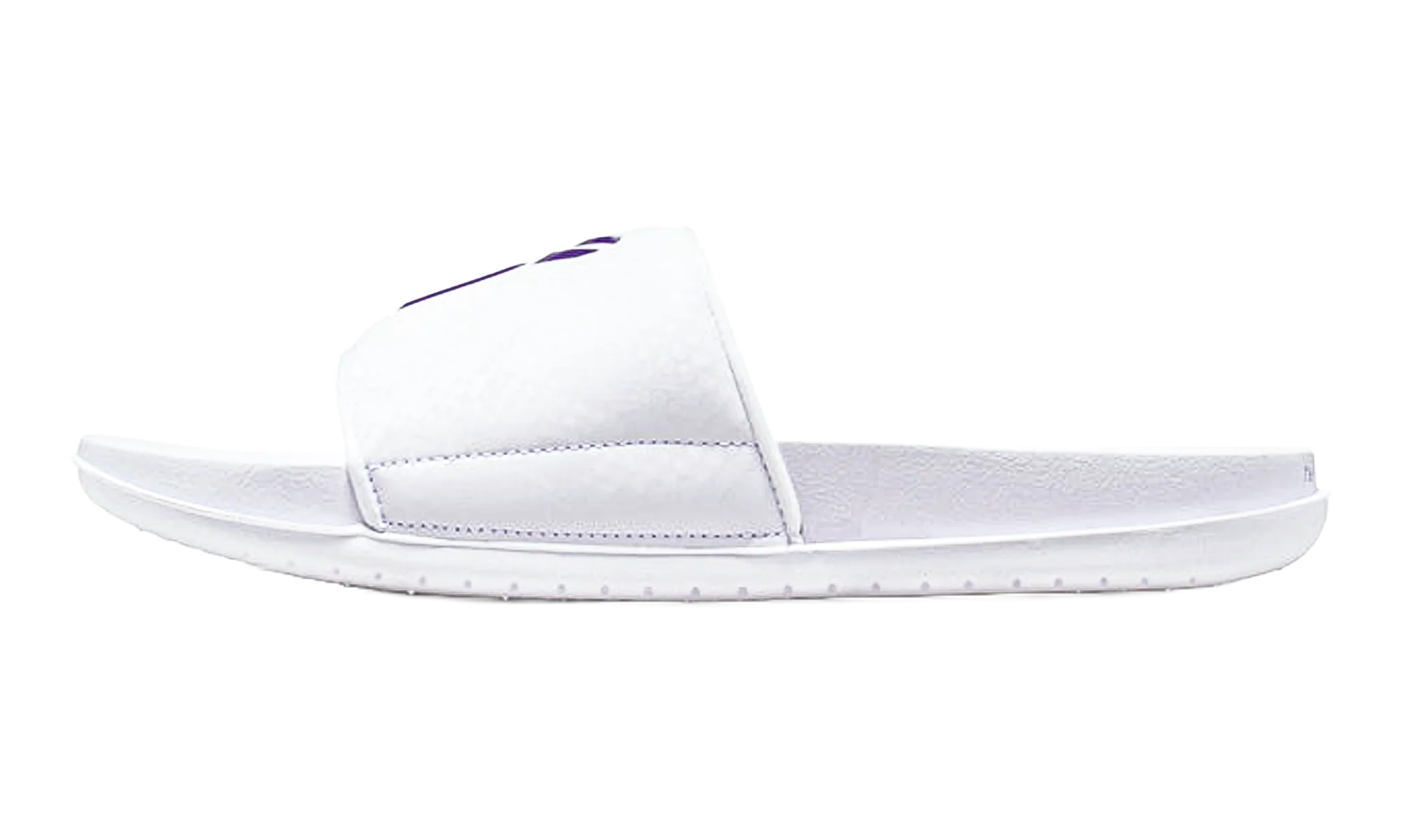 Offcourt Slide "Kobe - White / Court Purple" IF2870 101