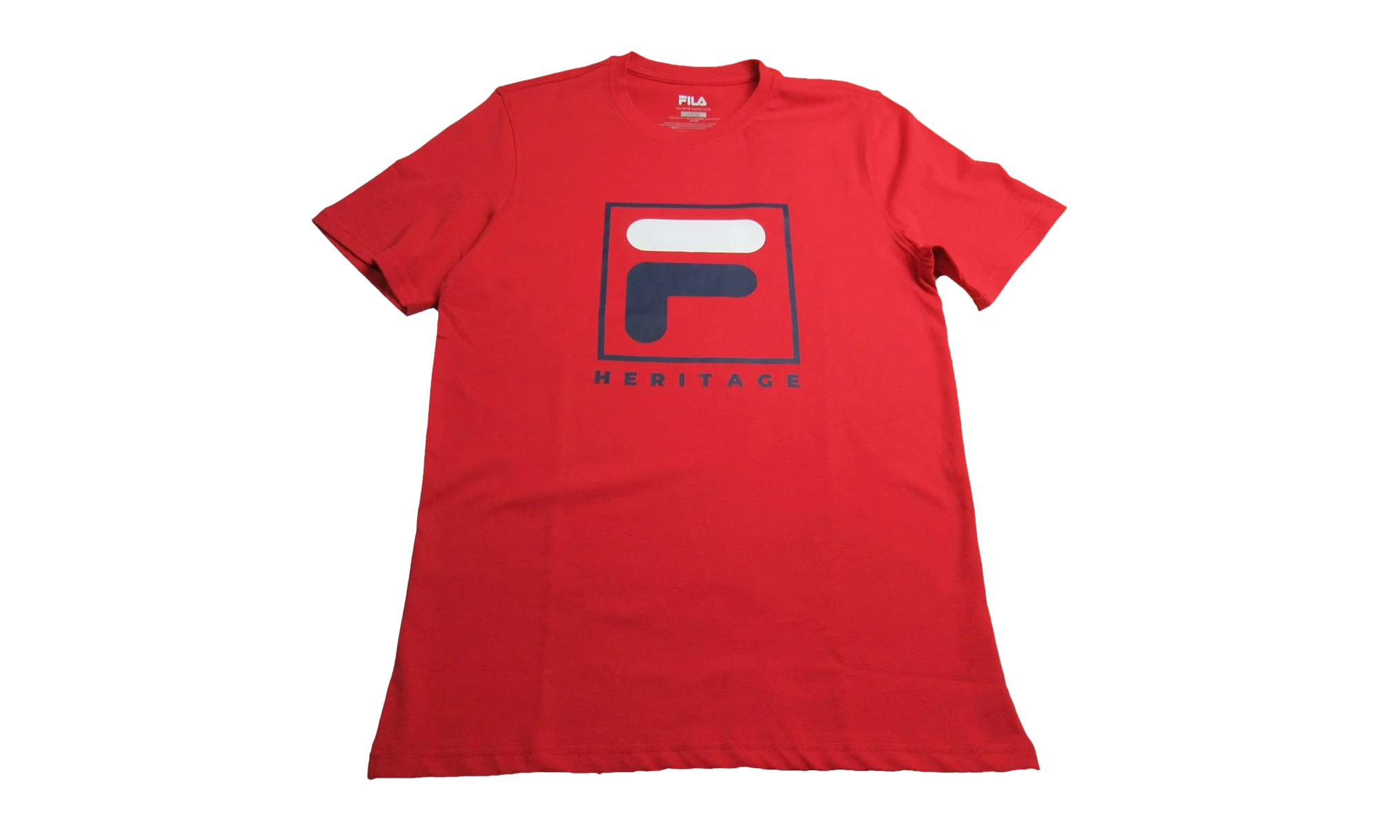 Heritage F Box Logo T-Shirt "Chinese Red" LM913787 622