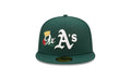 59Fifty MLB Oakland Athletics Crown 9X Champs Fitted Hat "Green" 60243482