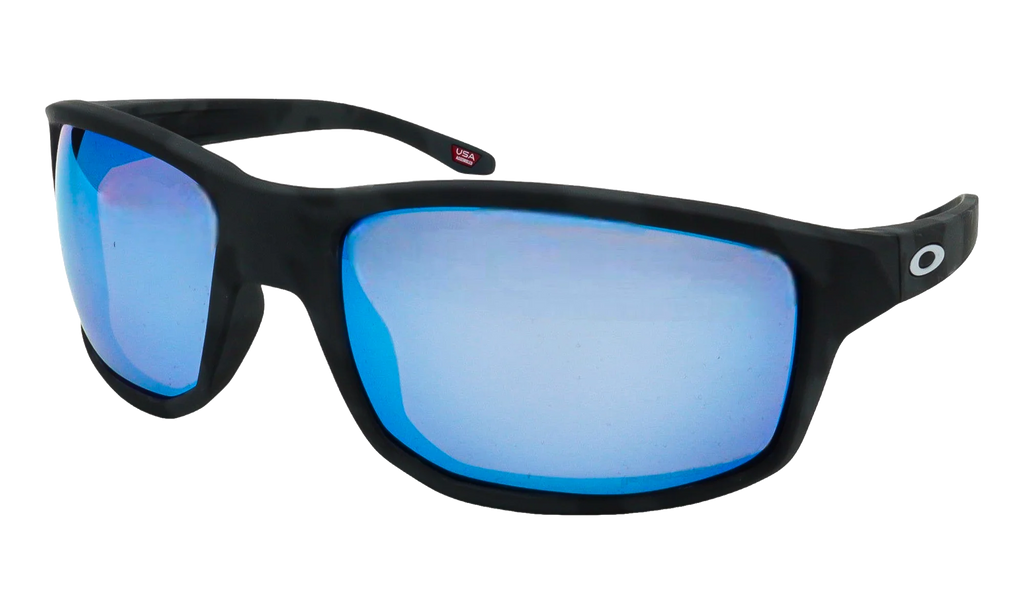 Gibston Polarized Sunglasses "Matte Black Camo / PRIZM Deep Water" OO9449 23