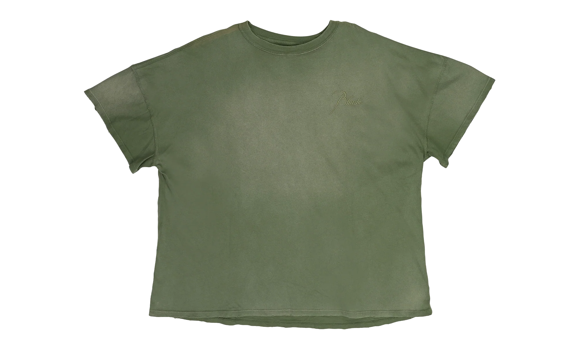 Reverse T-Shirt "Olive" RHDMTPS0127 OLV
