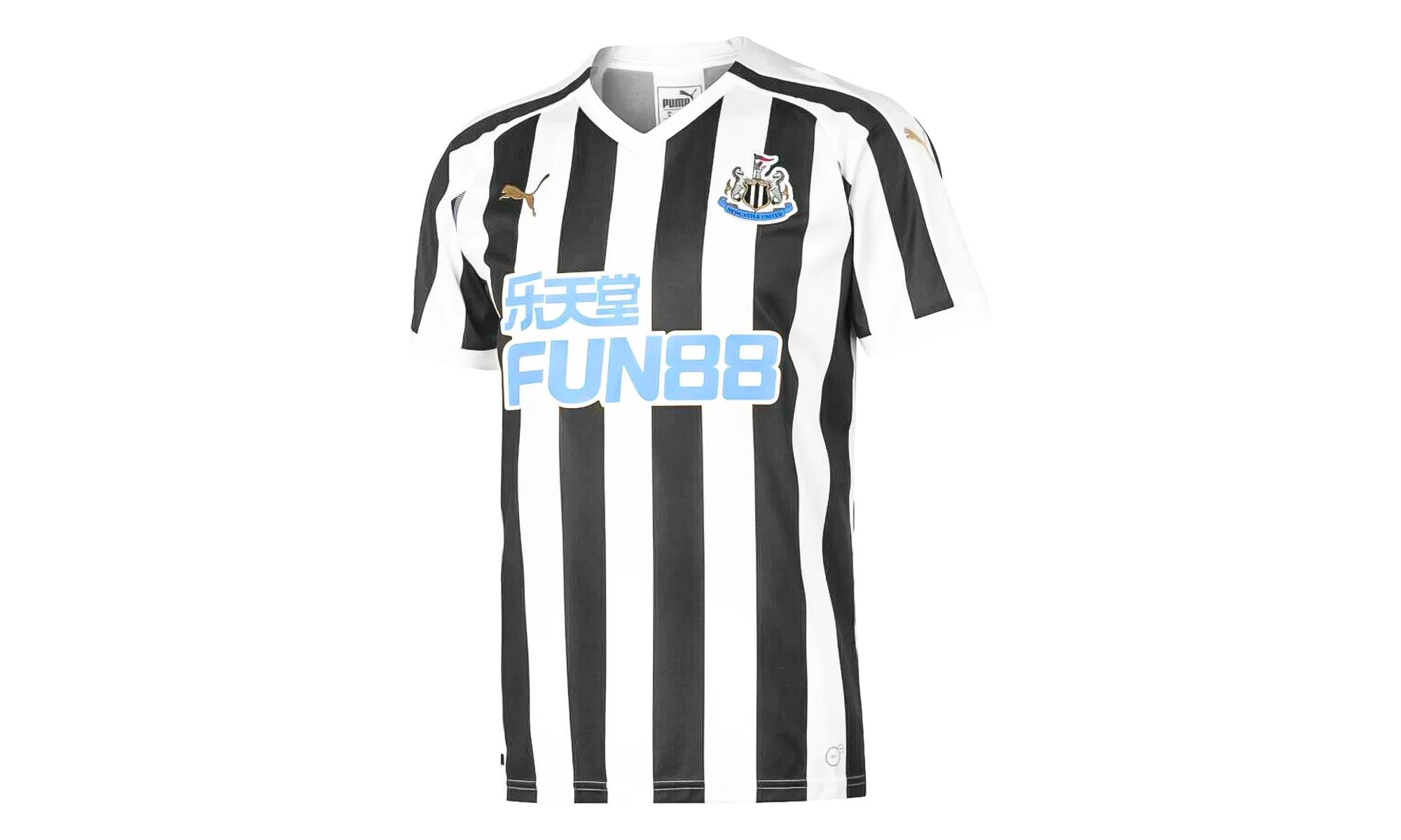 NUFC Home Shirt Replica "Puma Black / White" 753802 01