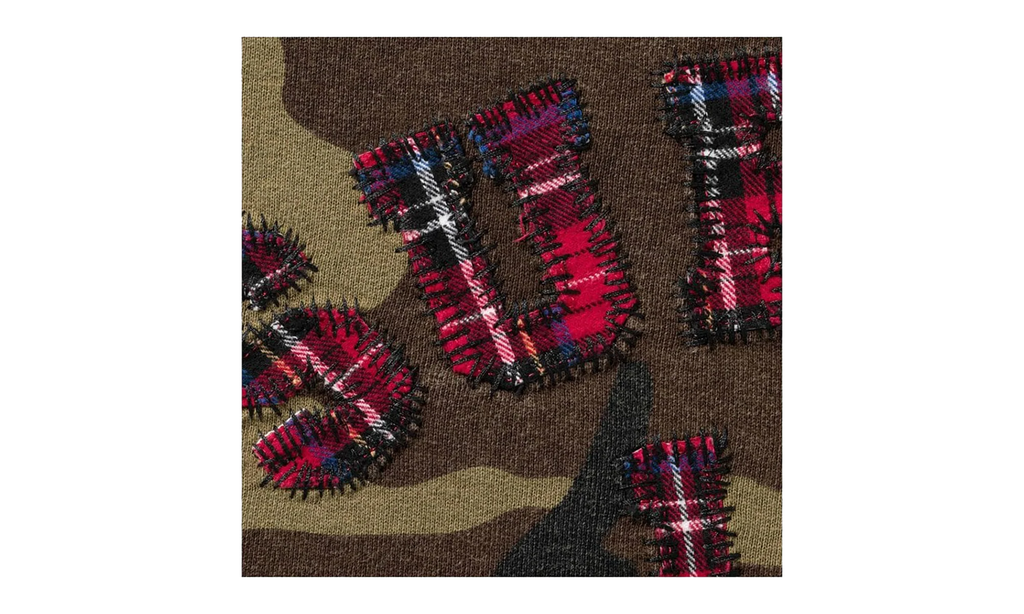 Plaid Arc Crewneck "SS26 - Woodland Camo" SU27407
