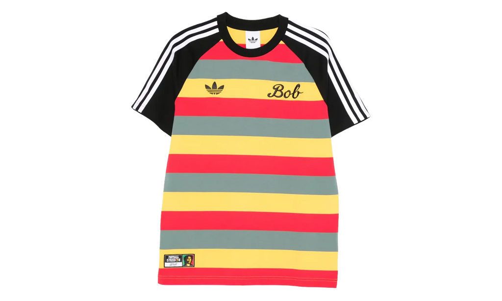 Striped SS Tee "Bob Marley" JY5212