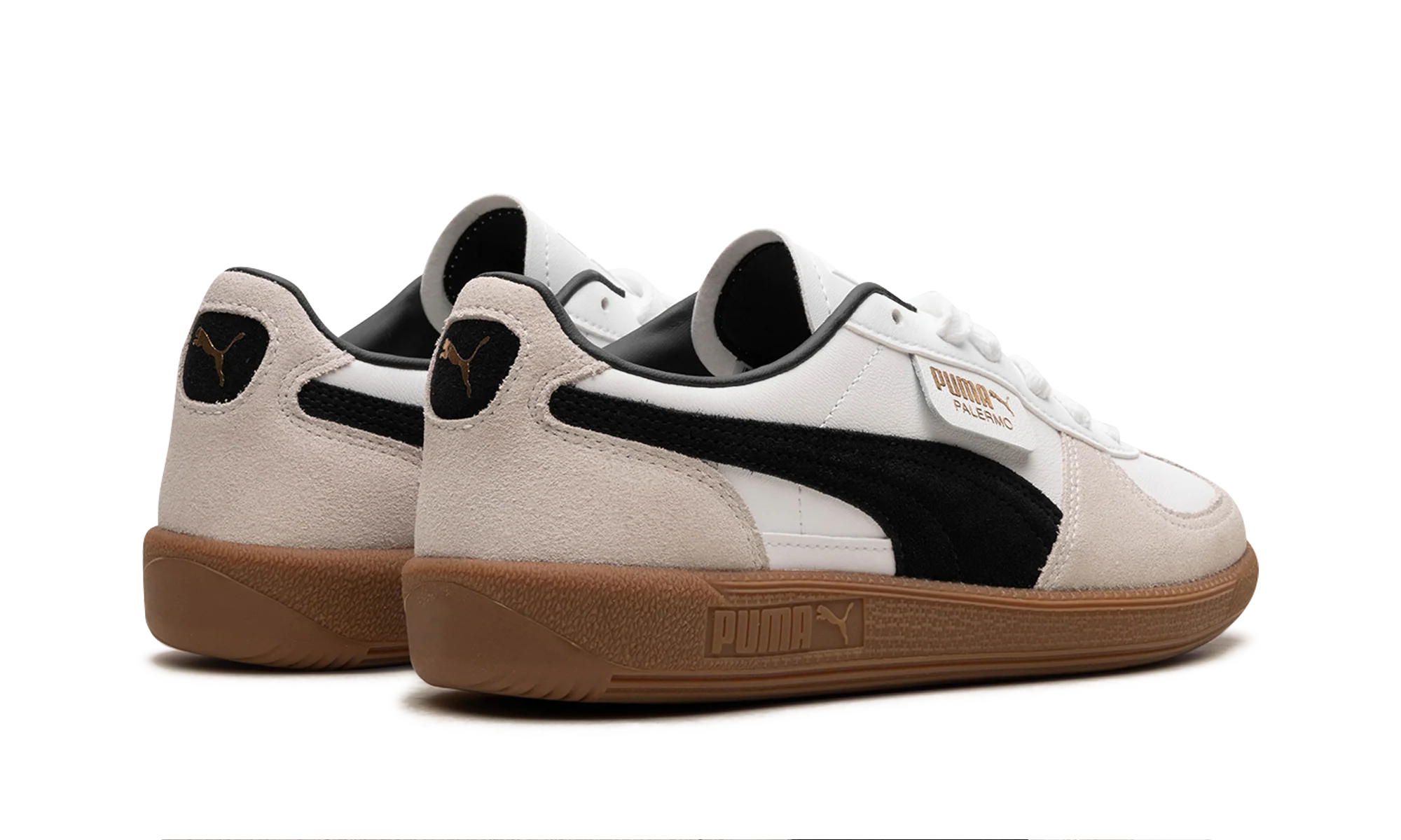 PALERMO LEATHER WMNS "PUMA WHITE / VAPOR GRAY / GUM" 39764701