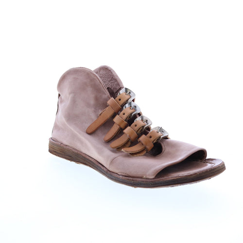 Remy A16022-101 Womens Pink Leather Gladiator Sandals Shoes