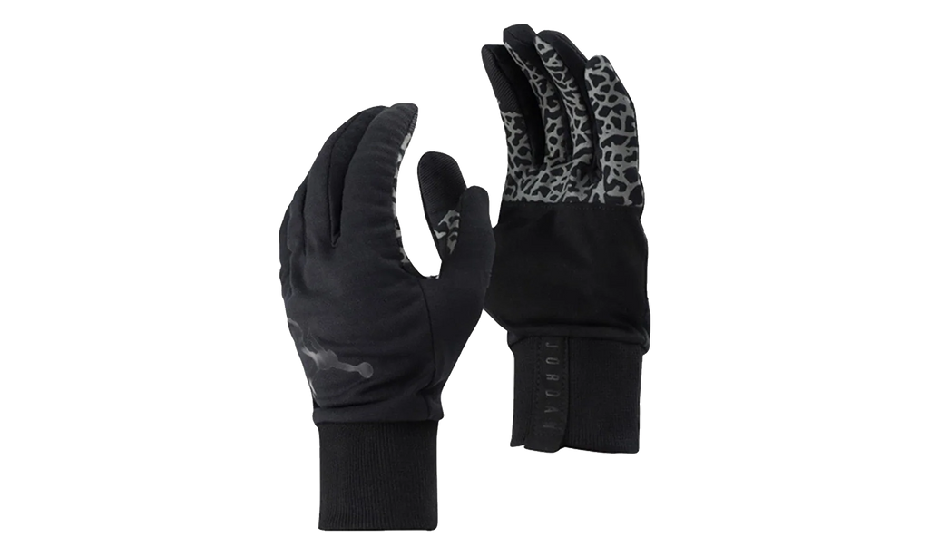 Air Jordan Shield TG Coldweather Gloves "Cement Print - Black / Dark Grey" J.000.3594.980