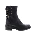 Spero A23215-301 Womens Black Leather Hook & Loop Casual Dress Boots