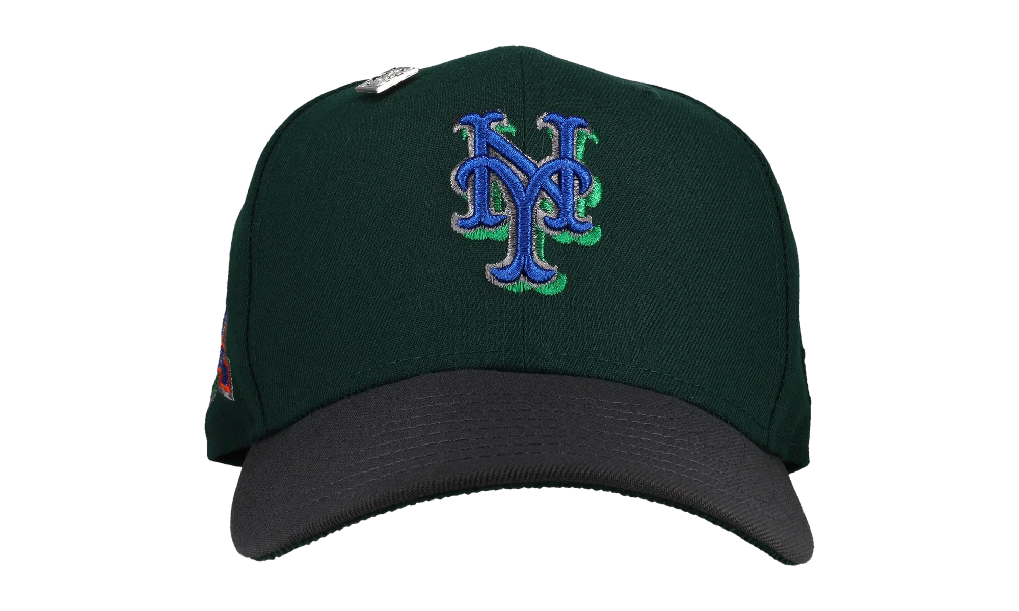 59FIFTY New York Mets 40th Anniversary Fitted Hat "Dark Green / Graphite / Metallic" 123451298322