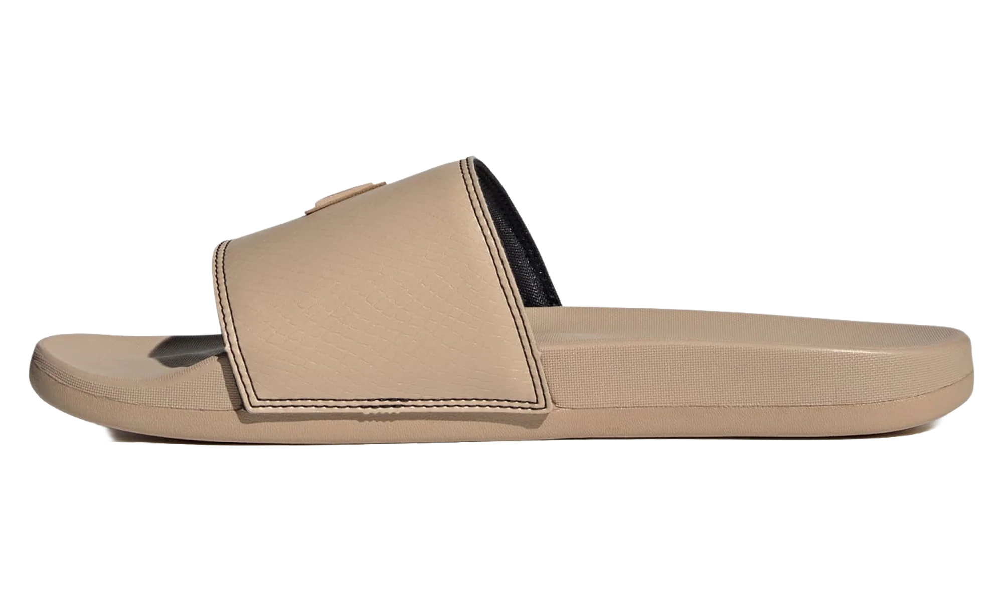 Adilette Comfort Slides "Warm Sandstone Core Black" JQ2255