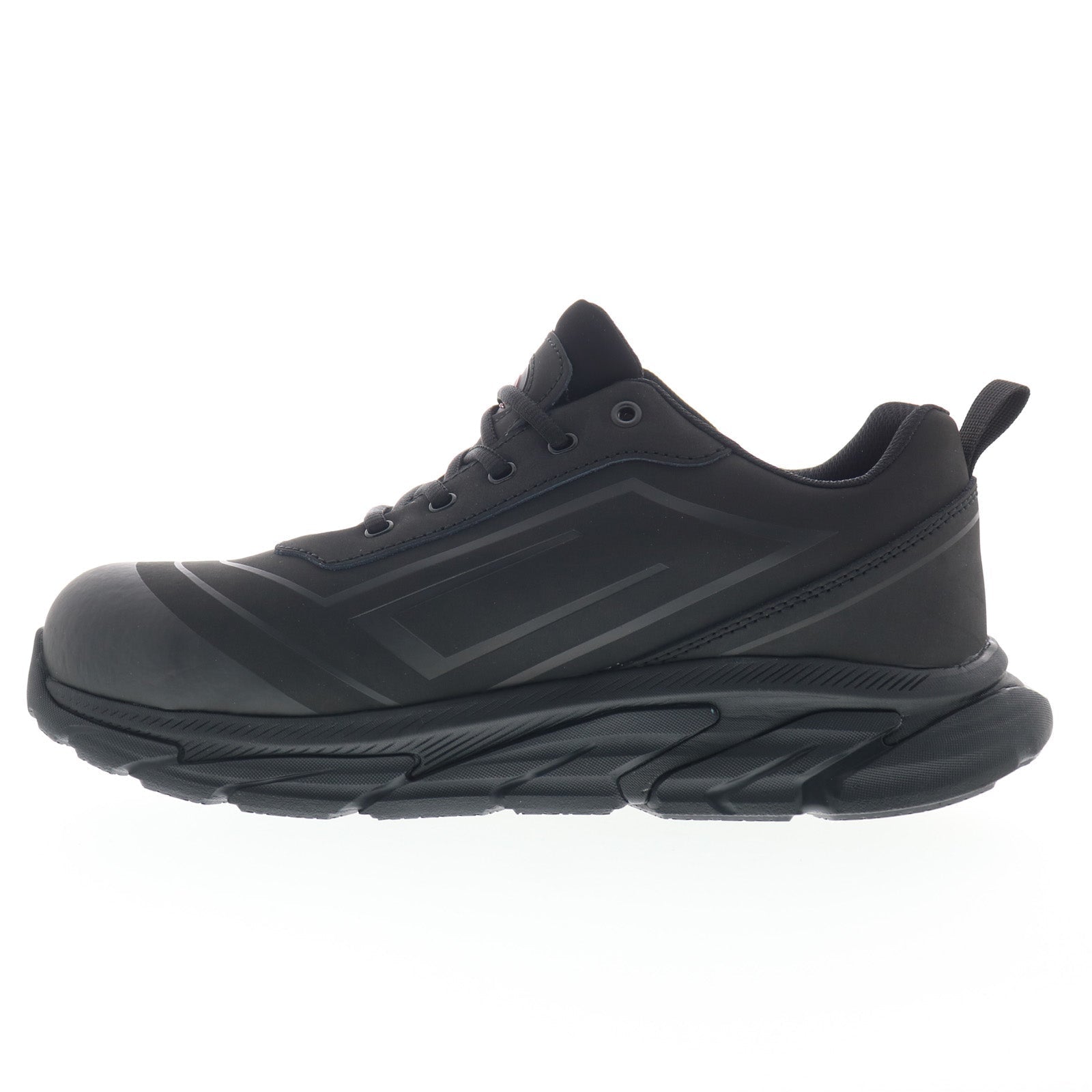 Avenger K4 Aluminum Toe Electrical Hazard SR Mens Black Wide Work Shoes