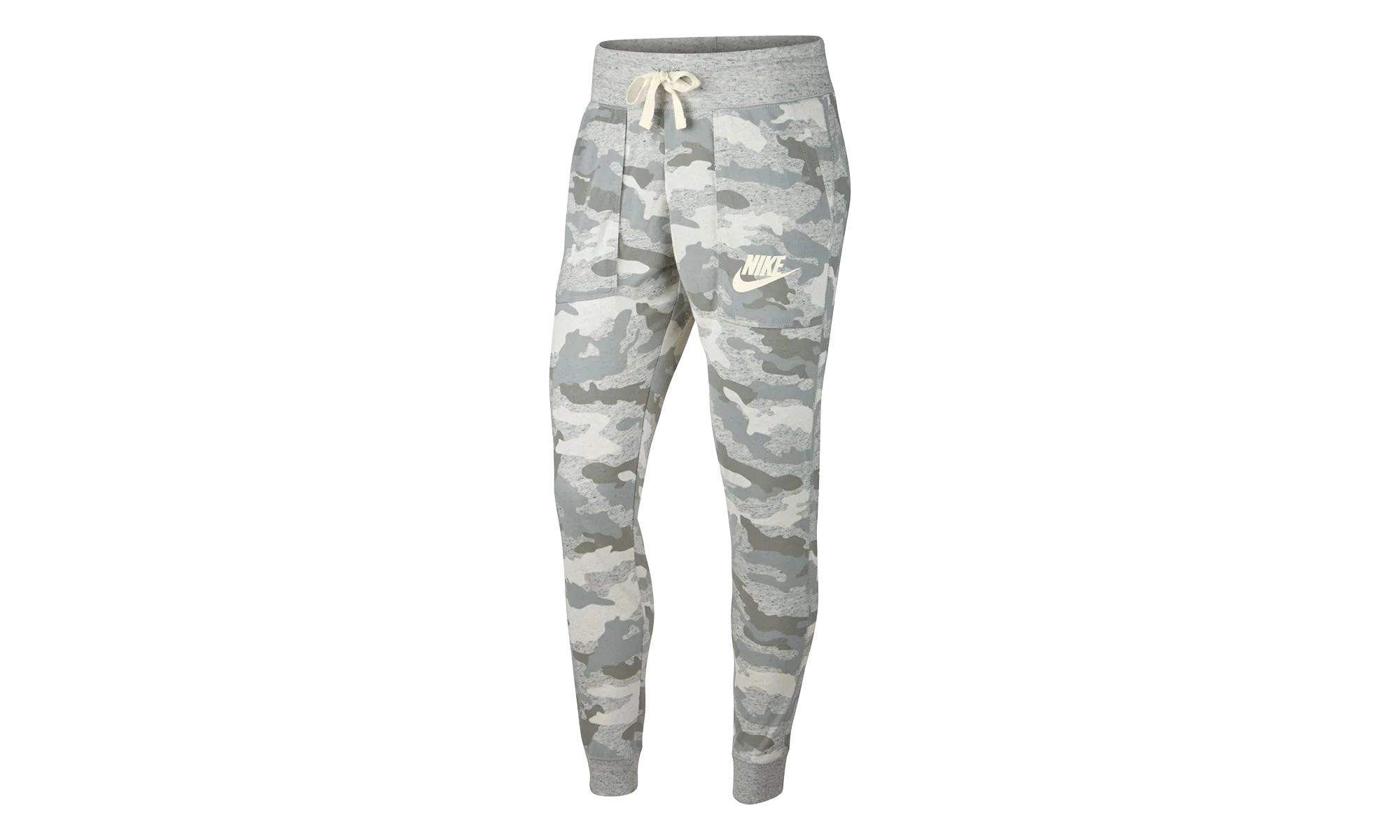 Gym Vintage Camo Print Pants WMNS "Grey / White" AO9178 019
