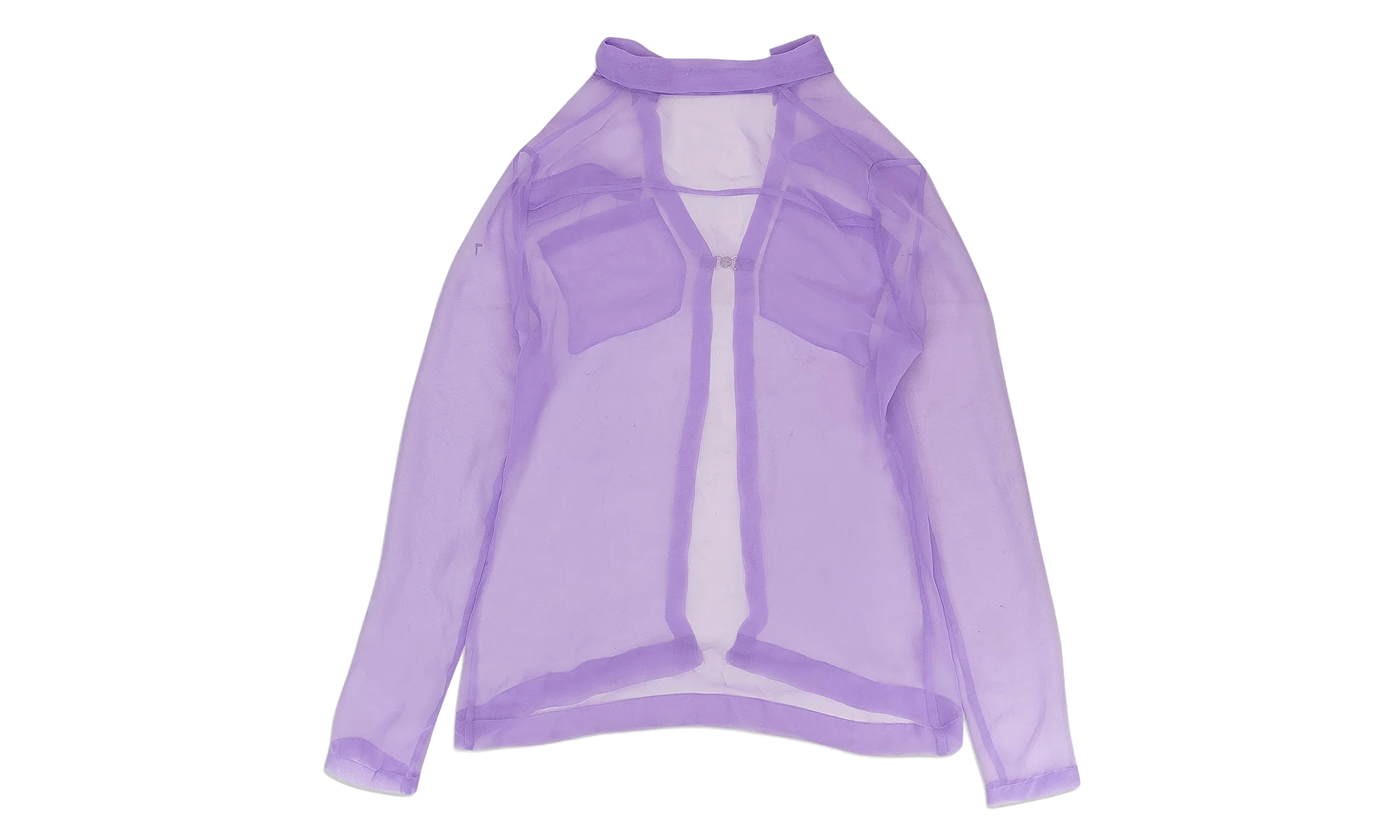 SEE-THROUGH BLOUSE "Lilac" 95 OKO 0004