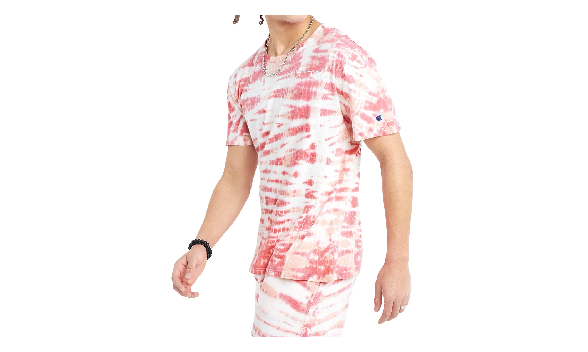 Lightweight T-Shirt "Wave Dye Tickled Rose" T3139 586529AJHJ