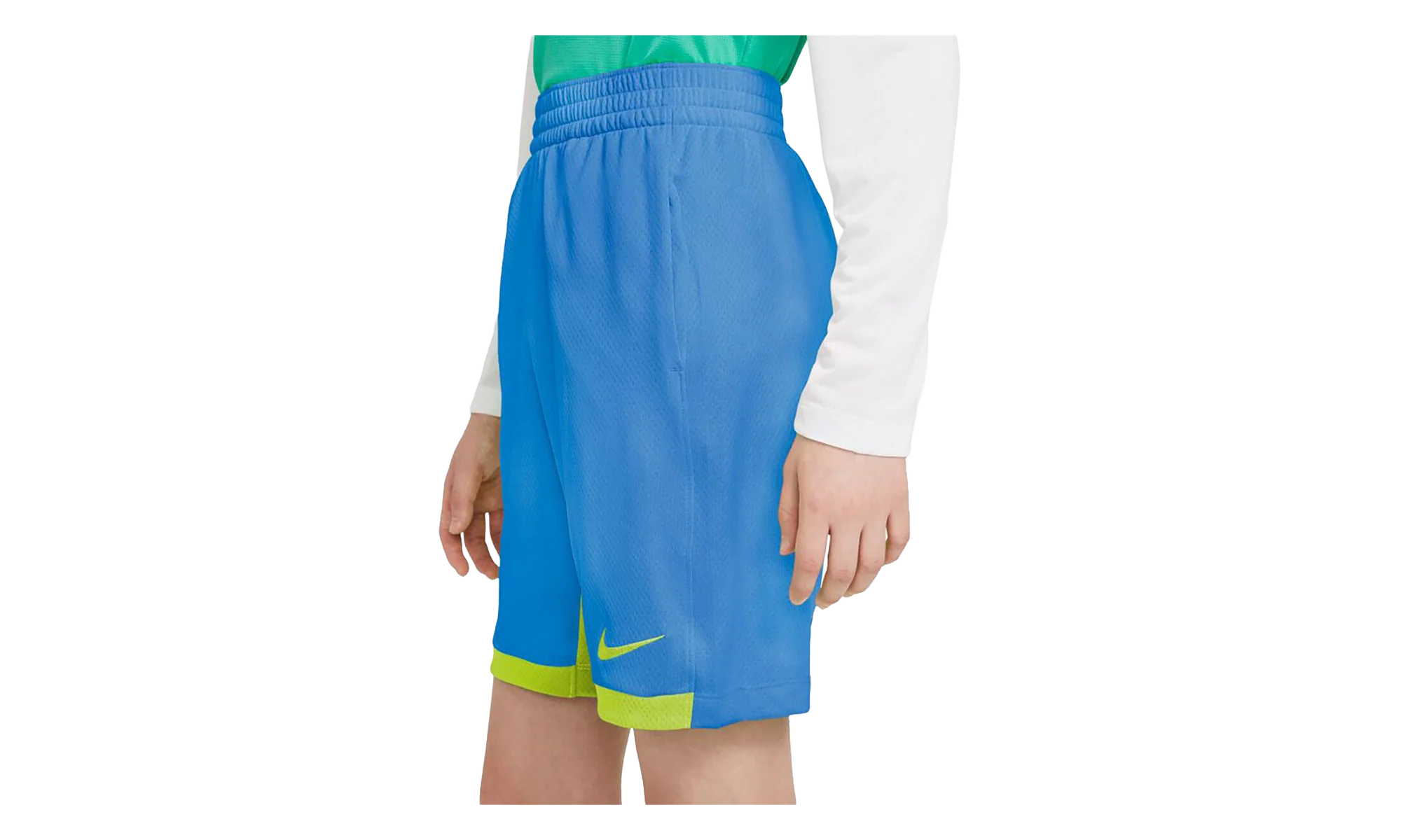 Dri-Fit Trophy Training Shorts GS "Blue / Yellow" 939655 414