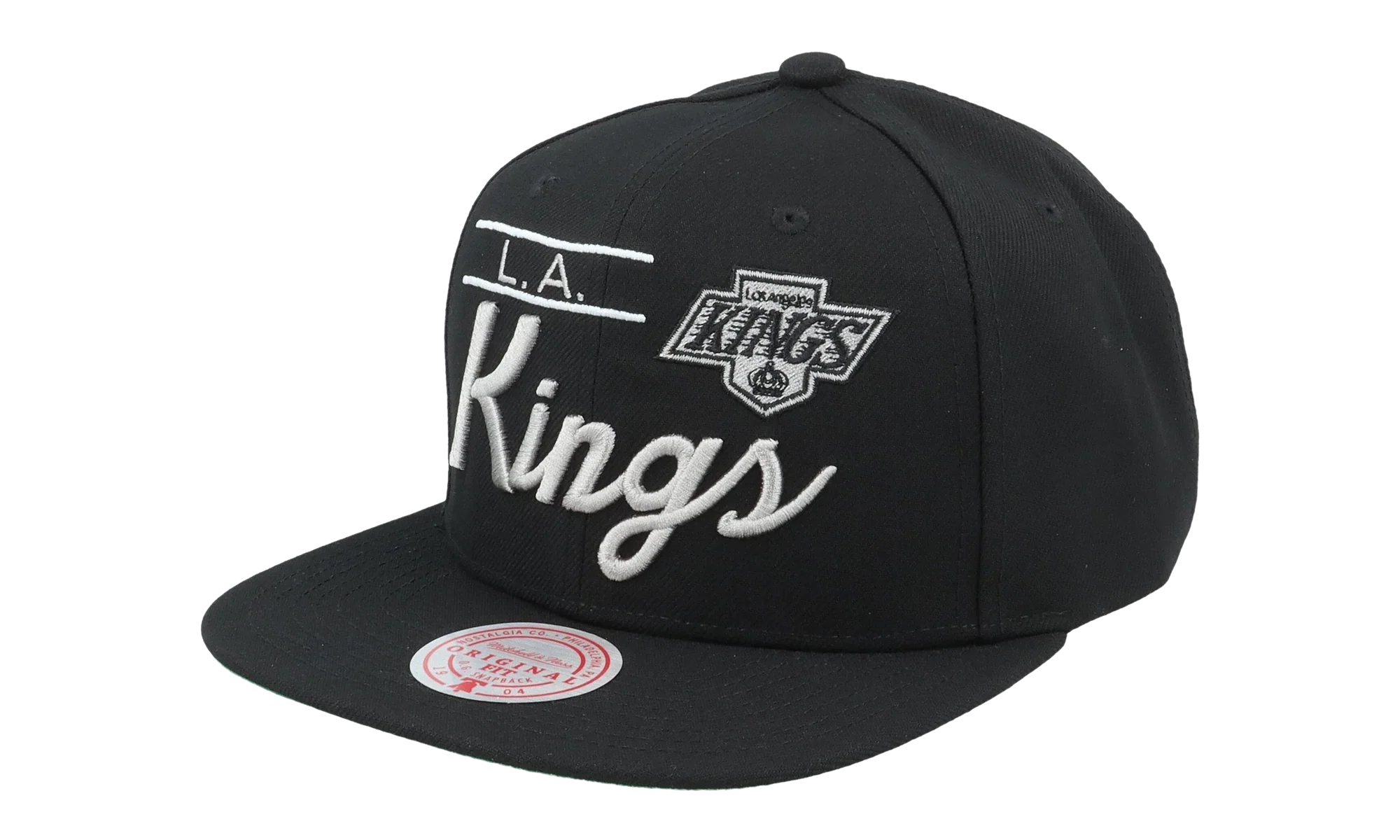 NHL Retro Lock Up Snapback Cap "Los Angeles Kings - Black" 6HSSLD21213 LAKBLCK
